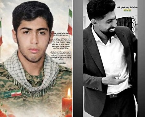 وداع تلخ با مدافع امنیت در همدان/ یوسف چهاردولی؛ شهیدی که فدای آرامش شهر شد