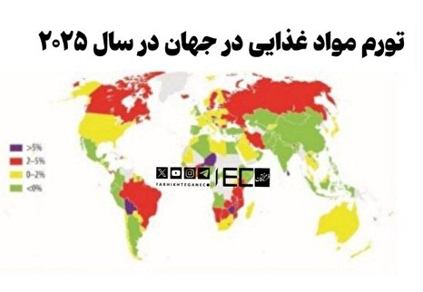 تورم مواد غذایی ایران رکورد زد؛ رتبه دوم جهان در اکتبر ۲۰۲۵