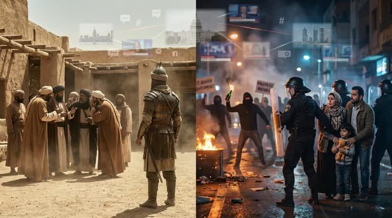 وقتی مدافعان خانه، «قاتل مردم» نام می‌گیرند؛ تکرار نسخه سقیفه در جنگ روایت‌ها علیه جمهوری اسلامی