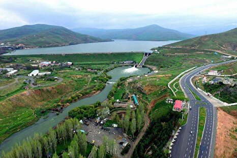 رودخانه‌های فصلی خشک شده یک شهر ایران پر از آب شدند