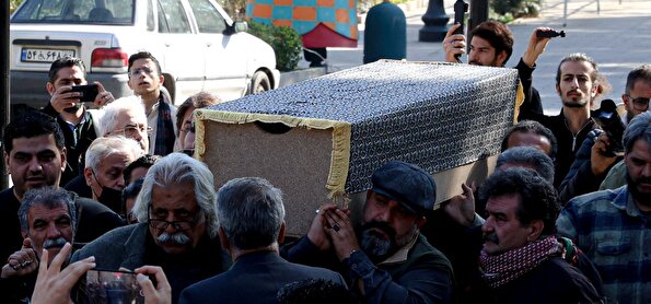 تشییع پیکر زنده‌یاد عنایت الله بخشی