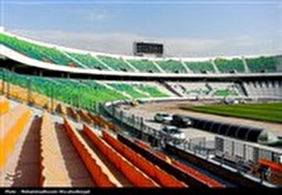 روند بازسازی و تعمیرات ورزشگاه آزادی