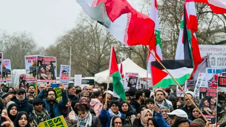 خیزش جهان اسلام در قلب اروپا؛ تظاهرات باشکوه روز قدس در لندن
