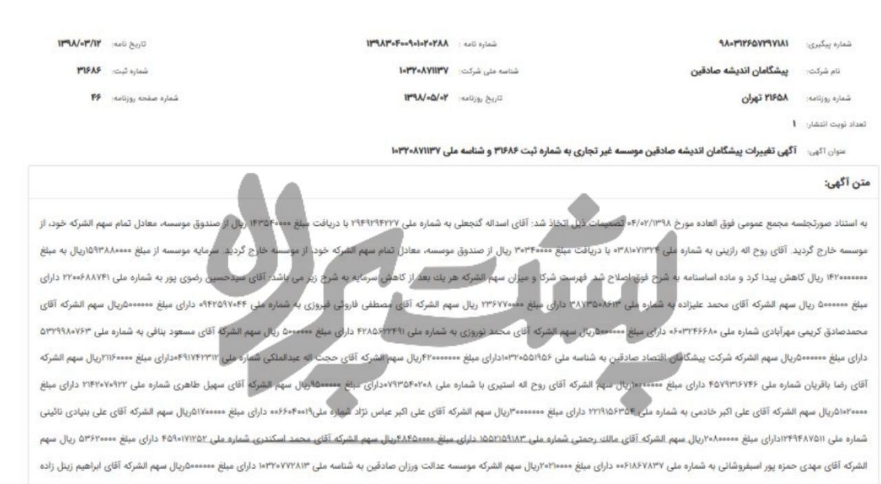 مرد حاشیه در مبارکه