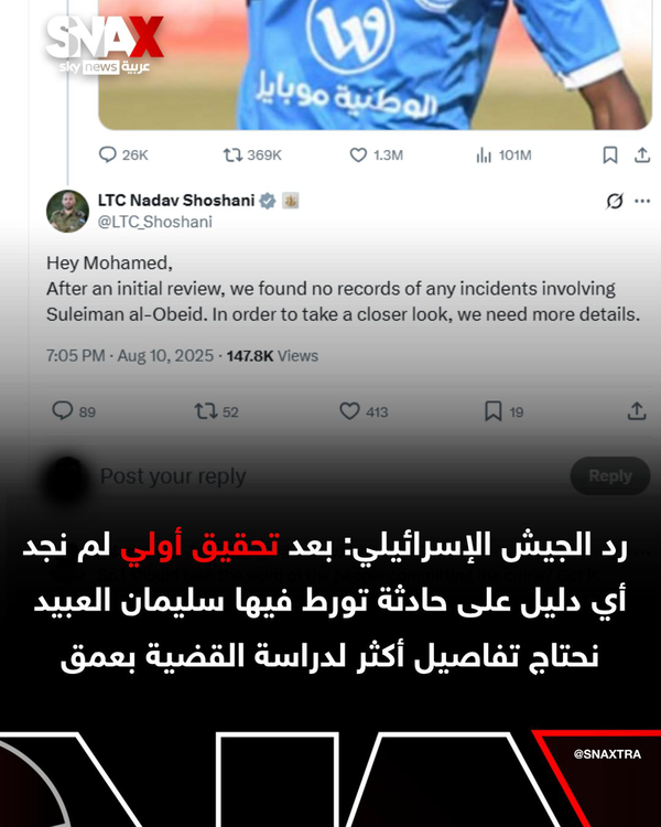 پاسخ عجیب ارتش اسرائیل به محمد صلاح