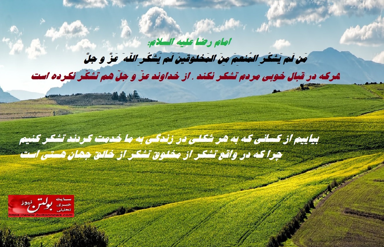 از یکدیگر تشکر کنیم