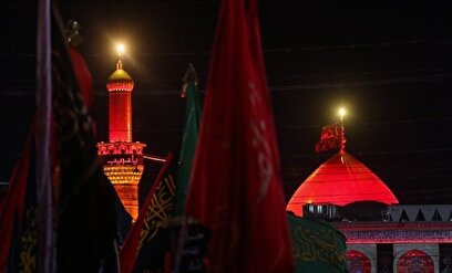 عزاداری هیات ها در کربلای معلی در آستانه اربعین حسینی(ع)