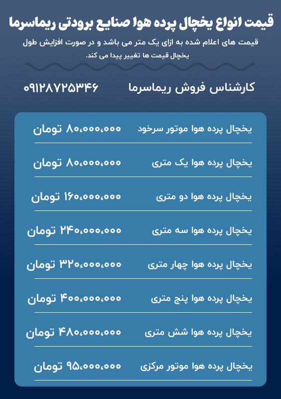 نقد و بررسی برند یخچال پرده هوا ریما سرما