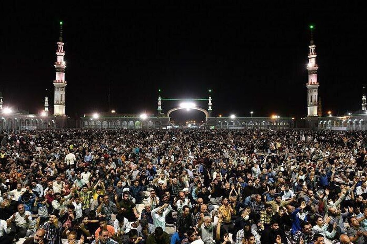 اجتماع منتظران امام عصر در شب آغاز امامت حضرت مهدی(عج) در مسجد جمکران