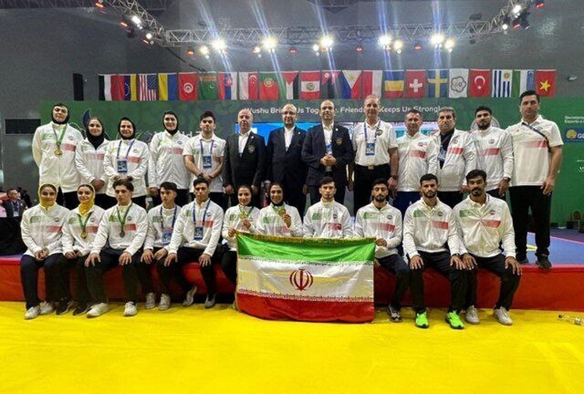 تیم ملی ووشوی ایران نایب قهرمان جهان شد