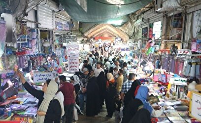 بازار فروش لوازم التحریر در آستانه آغاز سال تحصیلی