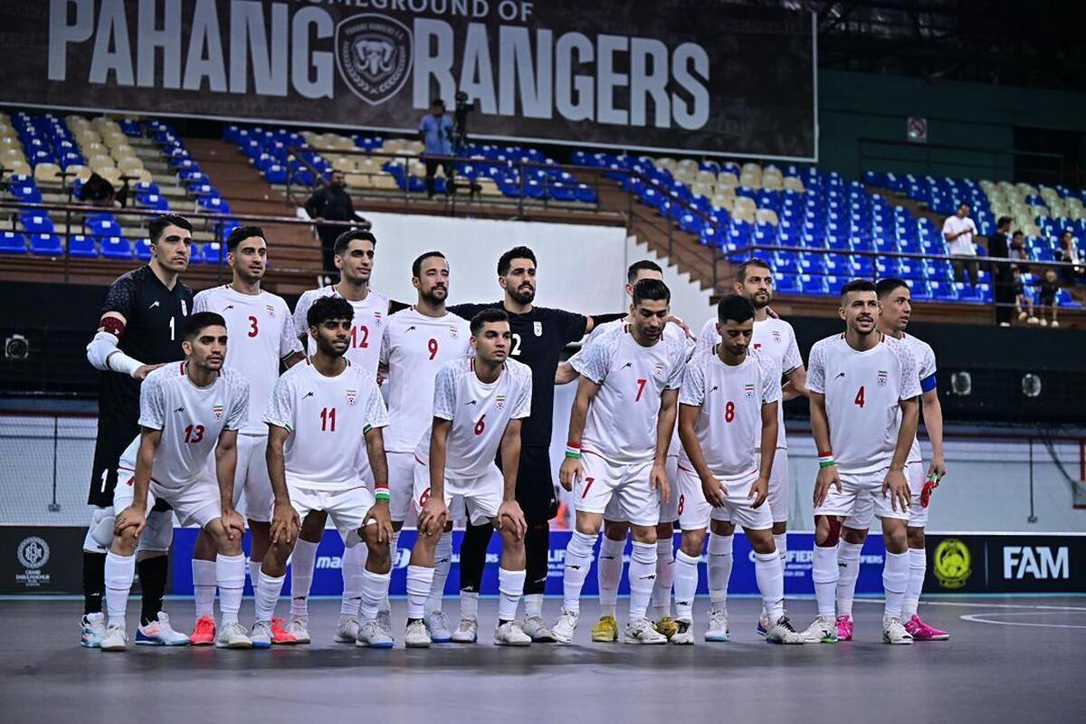 برد قاطع فوتسال ایران مقابل بنگلادش