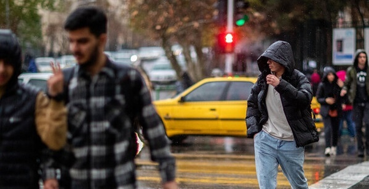 رگبار و کاهش دما در برخی استان‌ها