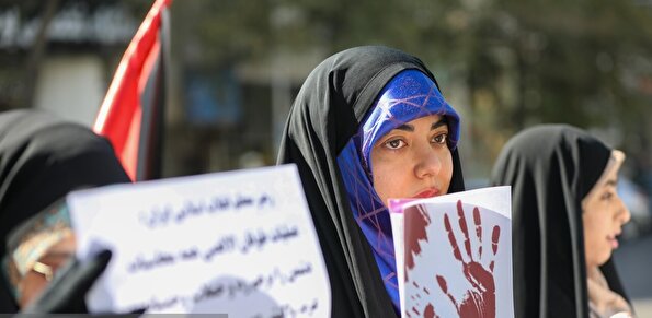 اجتماع دانشجویان مشهدی همزمان با دومین سالگرد عملیات طوفان الاقصی