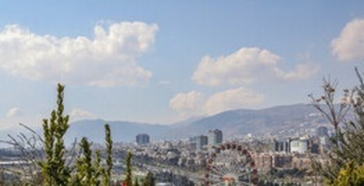 کیفیت هوای تهران در شرایط نارنجی