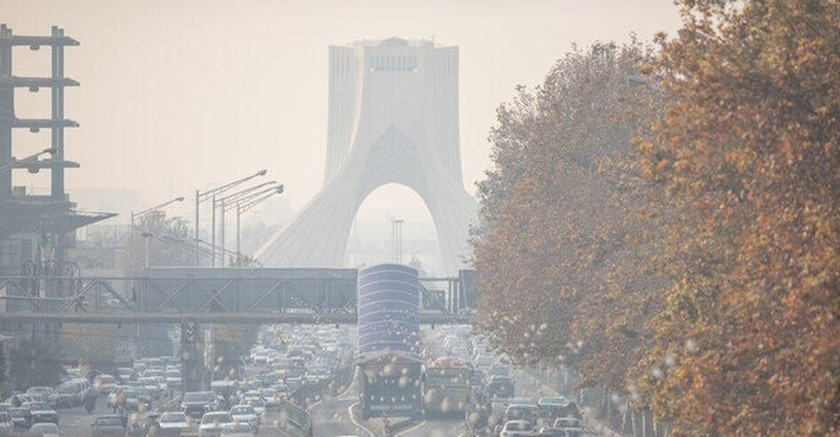 افزایش نسبی آلودگی هوای تهران