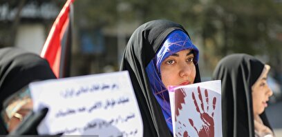 اجتماع دانشجویان مشهدی همزمان با دومین سالگرد عملیات طوفان الاقصی