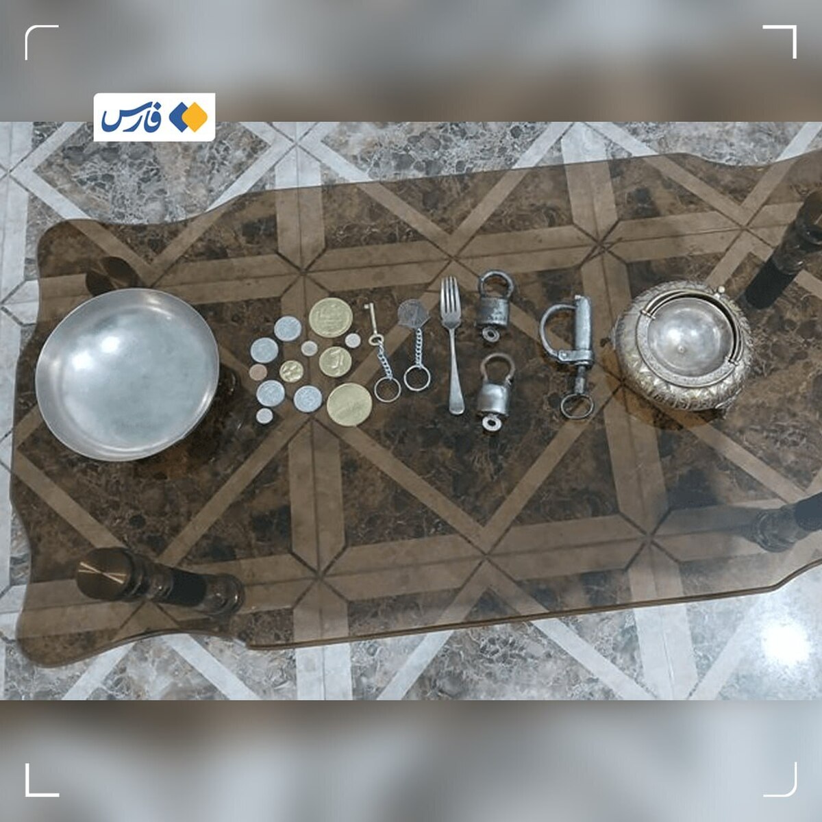 کشف ۲۰ شی باستانی در دورود