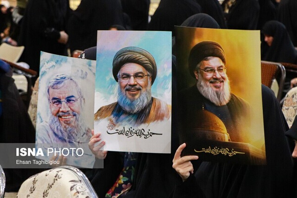 برگزاری مراسم سالگرد شهادت سید حسن نصرالله در تهران و سراسر کشور