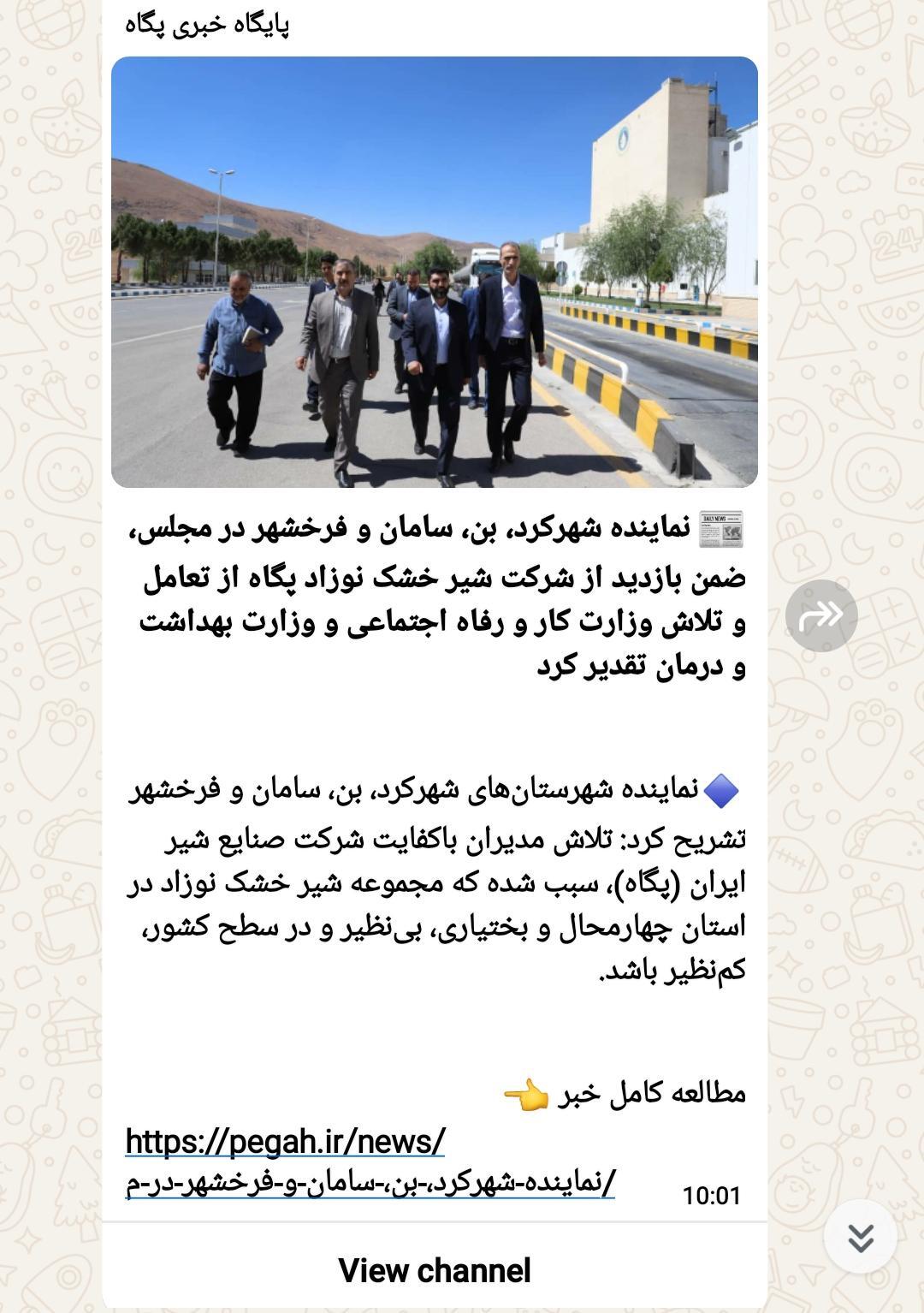 سَفرِ نمایندگان، رانت مدیران؛ آیا «شیر ایران» فدای بقای سیاسی می‌شود؟