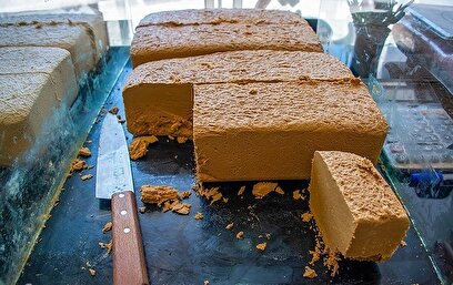 پخت حلوا ارده سنتی - زرقان فارس