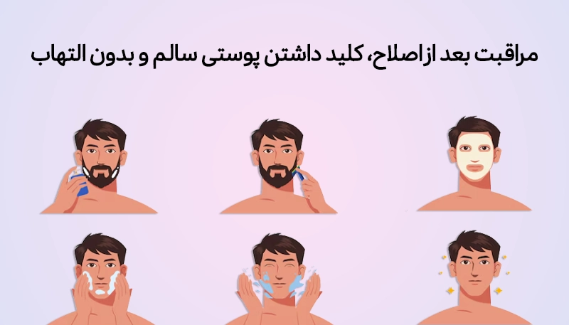 اصلاح صورت با تیغ یا ماشین ریش تراش؟ انتخاب روش مناسب برای پوست