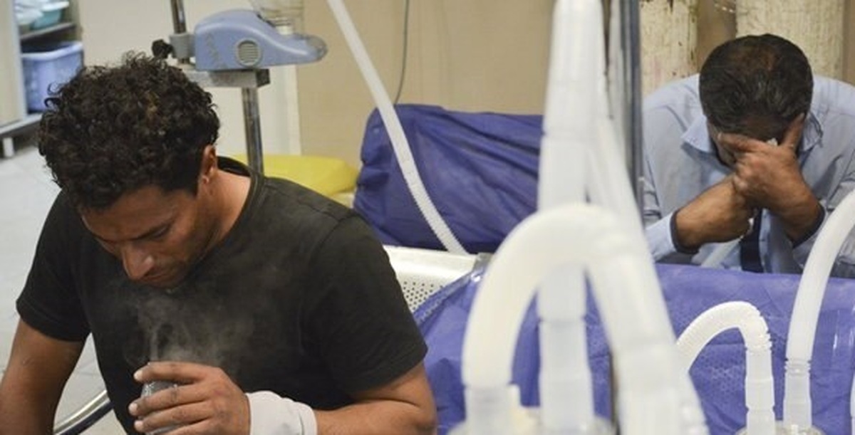 ازدحام بیماران قلبی تنفسی در بیمارستان‌های خوزستان