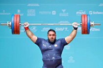 وزنه‌بردار فوق سنگین ایران به دو مدال برنز رسید