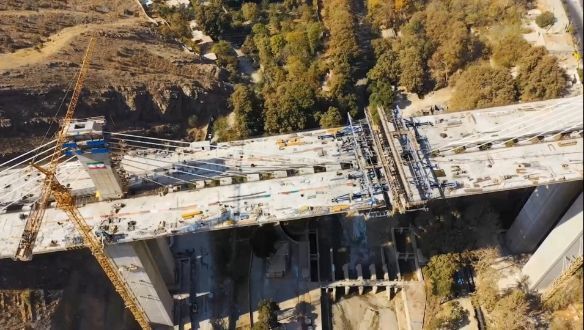 پیشرفت ۹۰ درصدی پل بیلقان؛ بزرگترین سازه اکسترادوز غرب آسیا در آستانه بهرهبرداری / نماد شکوفایی مهندسی ایرانی و یک افتخار ملی پیشرفت ۹۰ درصدی پل بیلقان؛ بزرگترین سازه اکسترادوز غرب آسیا در آستانه بهرهبرداری / نماد شکوفایی مهندسی ایرانی و یک افتخار ملی