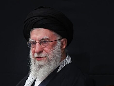 اولین شب مراسم عزاداری شهادت حضرت زهرا(س) با حضور رهبر انقلاب