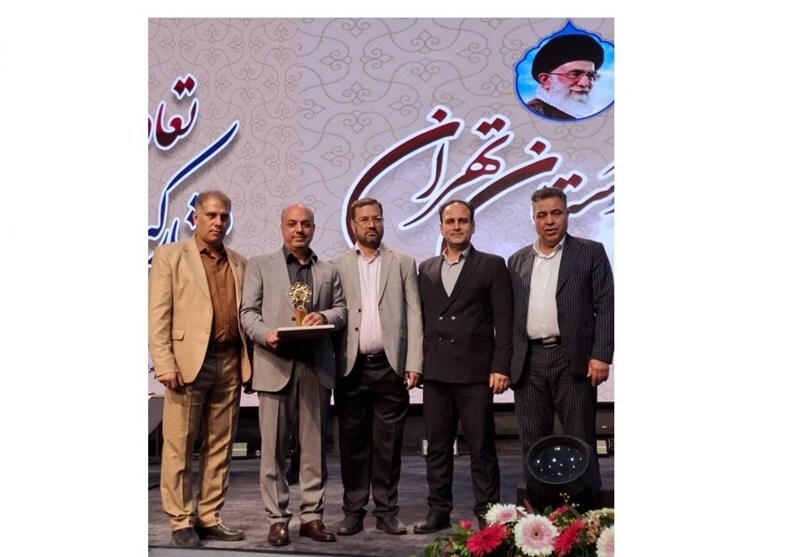 تعاونی مصرف کارکنان گمرک ایران، تعاونی برتر استان تهران شد