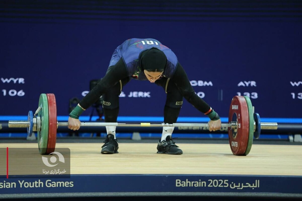 دومین نقره نسیم قاسمی در منامه دومین نقره نسیم قاسمی در منامه