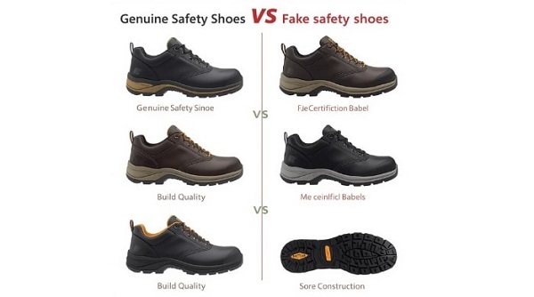 تشخیص کفش ایمنی اصل و فیک