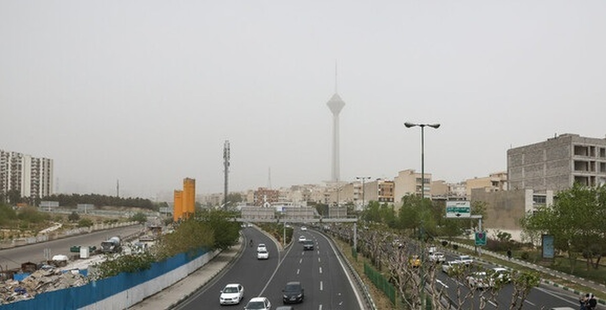 تداوم وضعیت نارنجی هوای تهران