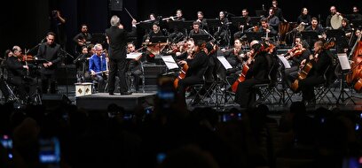 اجرای ارکستر موسیقی ملی ایران