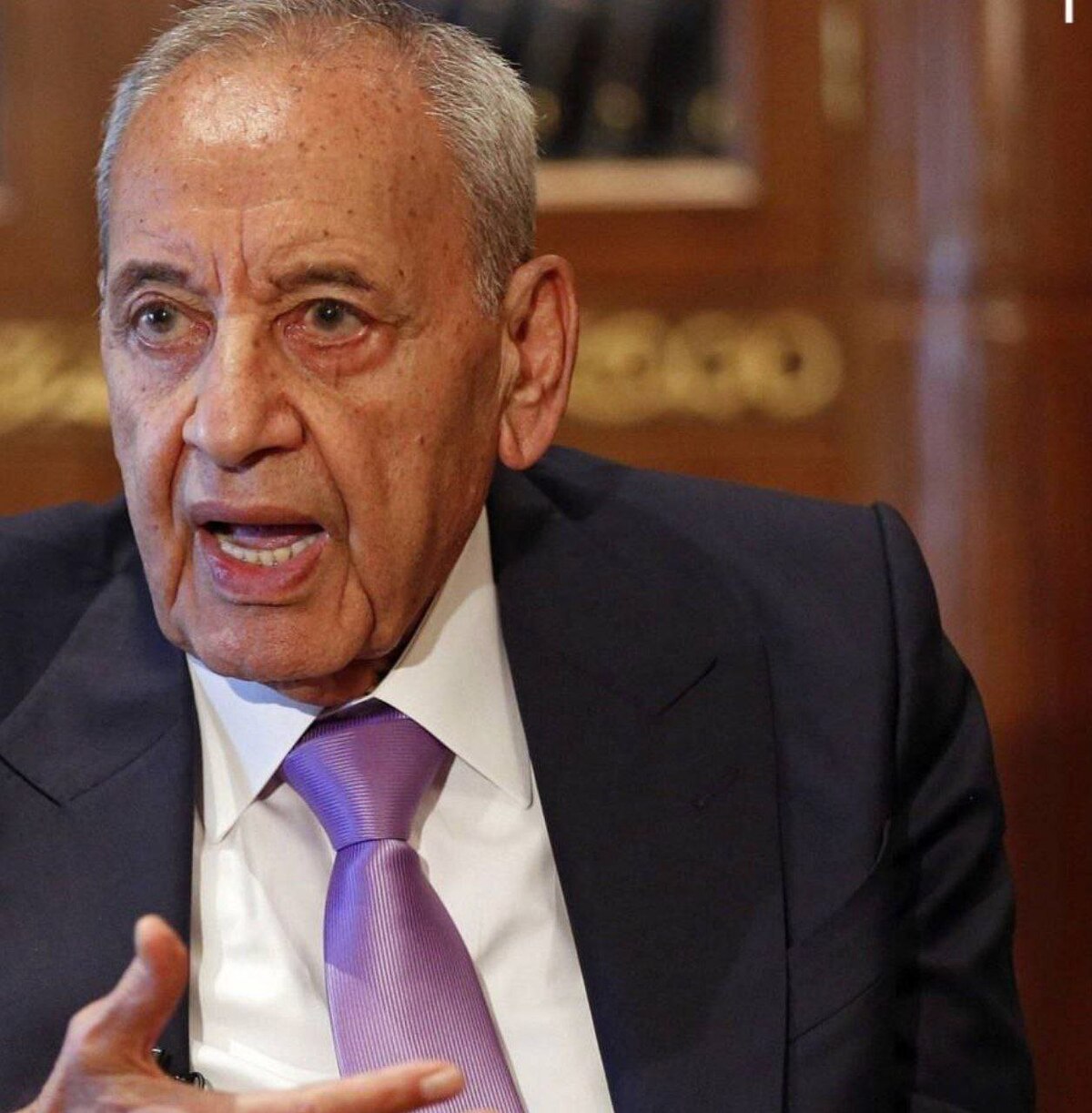 رئیس پارلمان لبنان: فرستاده آمریکا، غلط اضافی کرد