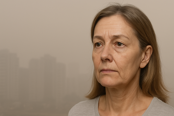 پیر شدن صورت در آلودگی هوا و پیشگیری از آن پیر شدن صورت در آلودگی هوا و پیشگیری از آن