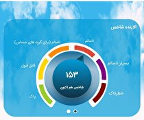 تداوم هوای ناسالم تهران برای همه