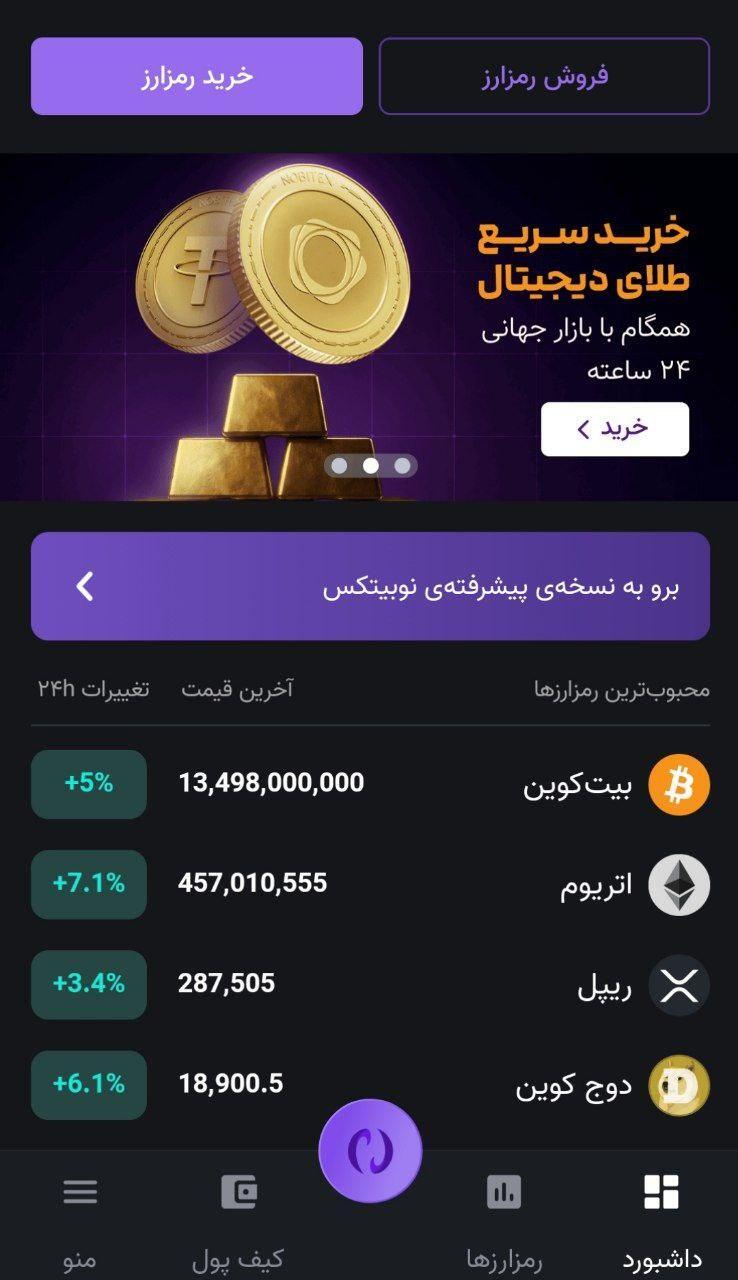 ورود به سایت صرافی نوبیتکس + بررسی و آموزش ثبت نام ورود به سایت صرافی نوبیتکس + بررسی و آموزش ثبت نام