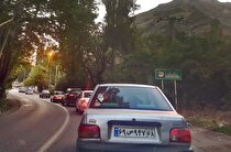 اعمال محدودیت یک‌طرفه در جاده چالوس و آزادراه تهران ـ شمال