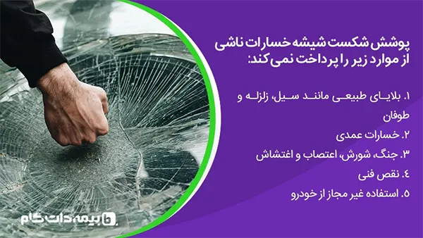 آیا بیمه شیشه ماشین را پوشش میدهد؟ بررسی کامل خسارت شیشه خودرو، بیمه و هزینههای تعویض آیا بیمه شیشه ماشین را پوشش میدهد؟ بررسی کامل خسارت شیشه خودرو، بیمه و هزینههای تعویض