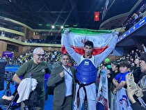 آرین سلیمی قهرمان آسیا شد