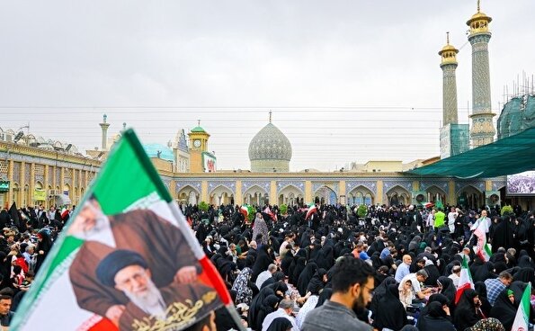 مراسم یادبود شهدای خانواده رهبر معظم انقلاب