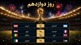 آرژانتین و فرانسه زیر ذره‌بین؛ روز دوازدهم در انتظار نبردهای بزرگ