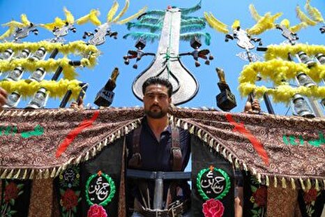 مراسم عزاداری تاسوعای حسینی - روستای درصوفیان