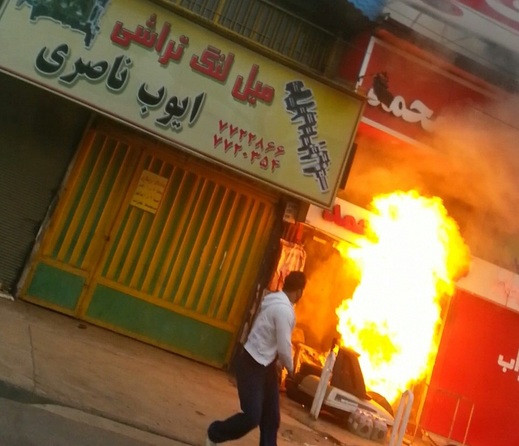لحظه انفجار اولیه 