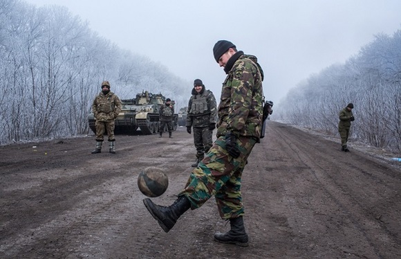 توافق آتش بس در شرق اوکراین
