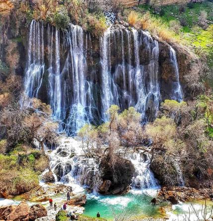 #اینجا_دزفول  #آبشار_شوی  مکان: رشته کوه‌های زاگرس، روستای شوی، دهستان سید محمود بخش شهیون منطقه سردشت دزفول، شمال استان خوزستان شهرستان دزفول 