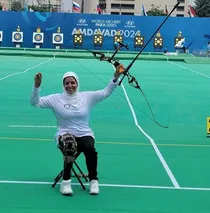 مدال طلای سمیه رحیمی در مسابقات جهانی هند