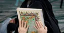 جزء خوانی قرآن کریم در حرم مطهر حضرت عبدالعظیم حسنی (ع)